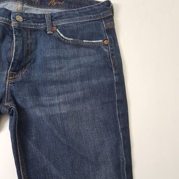 Women's 7FOR ALL MANKIND Boot Cut Jeans Size 32 Blue - Picture 10 of 12